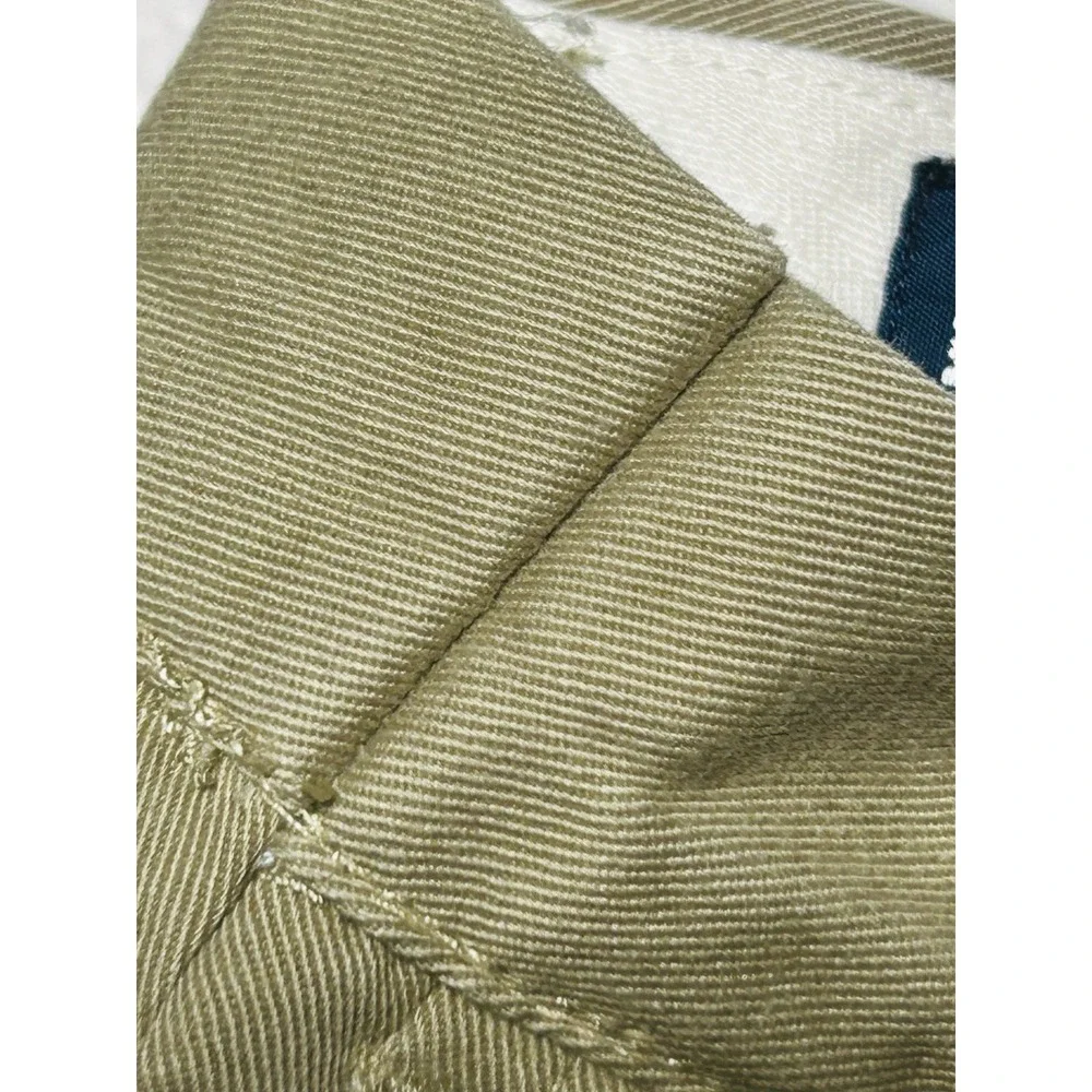 Polo Ralph Lauren Preston Pants Mens 34x29 Khaki 100% Cotton.   SEE PHOTOS